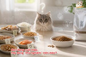bạn đang nuôi mèo hay đang thử nghiệm trên mèo