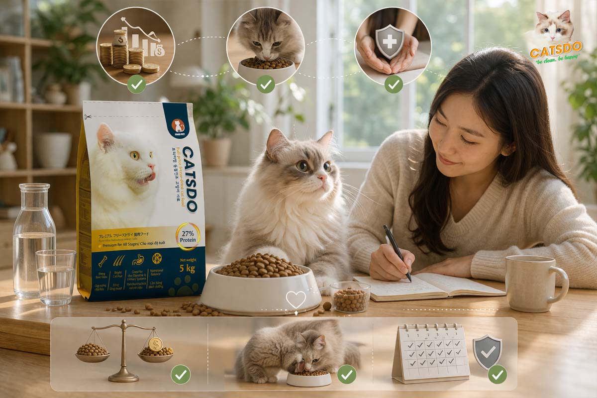 góc nhìn của người nuôi mèo lâu năm