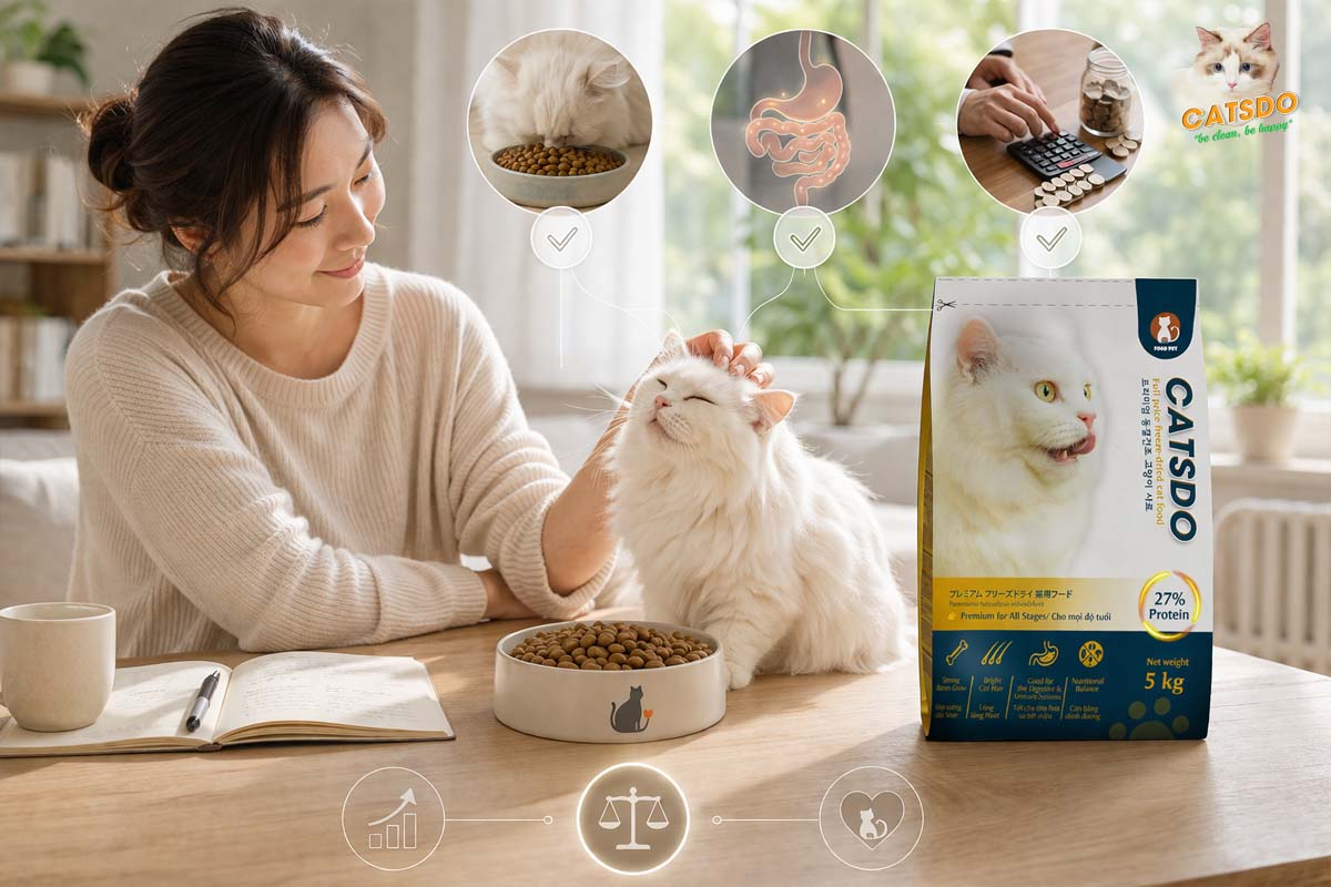 góc nhìn từ người nuôi mèo lâu năm